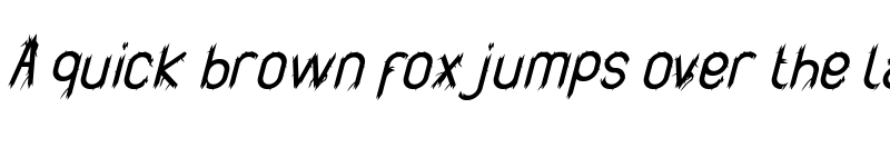 Preview of Vaulcate Demo Italic font