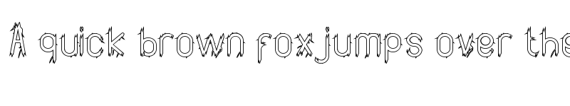 Preview of Vaulcate Demo Outline font