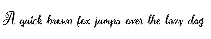 Preview of Vazeelia Regular font