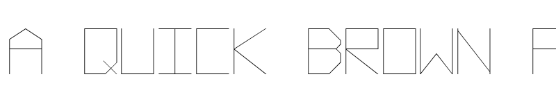 Preview of Vector Battle Regular font