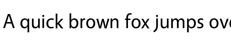 Preview of Vegur Regular font