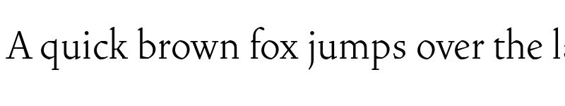 Preview of Vendetta OT Light font