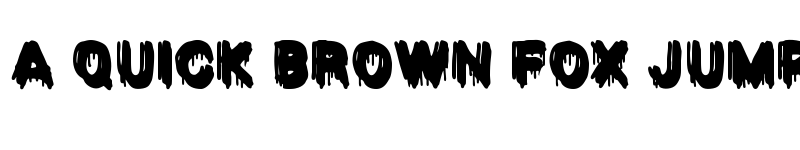 Preview of VENGANZA Regular font