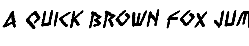 Preview of Vengeful Gods BB Bold font