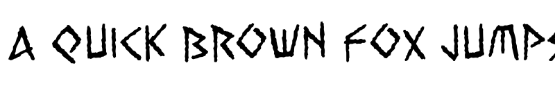 Preview of Vengeful Gods BB Regular font