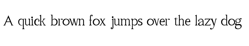 Preview of Ventura Times Regular font