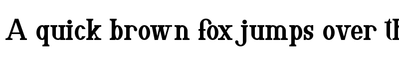 Preview of Vergas Demo Bold font