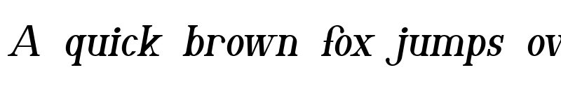 Preview of Vergas Demo Italic font