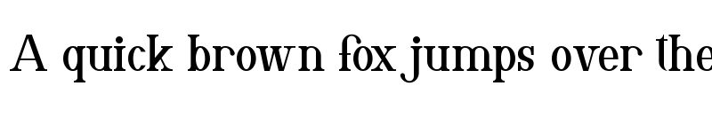 Preview of Vergas Demo Regular font