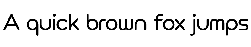 Preview of Versatylo Rounded Regular font