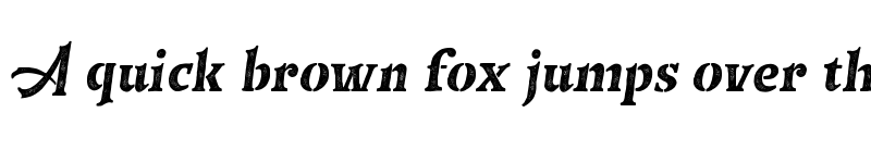 Preview of VersicaRough ? font