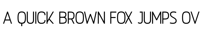 Preview of Verticon Light font