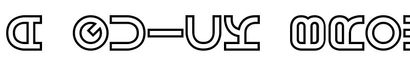 Preview of Vertigo BRK Normal font