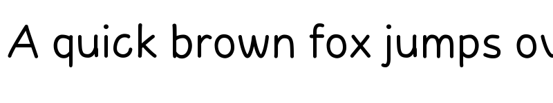 Preview of Vertiky Regular font