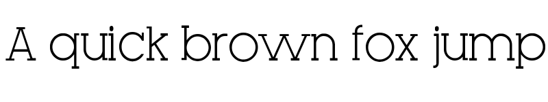 Preview of Very Fine Serif Regular font