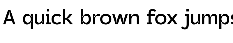 Preview of Vibrant-Display Regular font