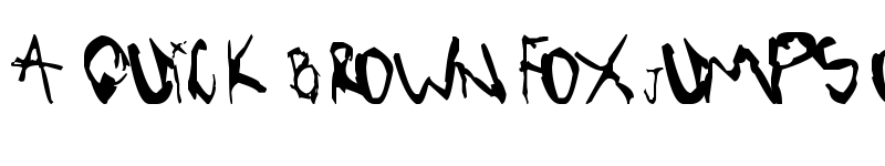 Preview of VibratteLetters! Regular font