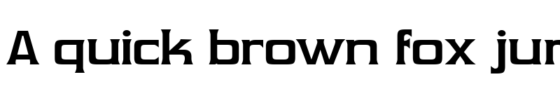 Preview of Vibrocentric Bold font