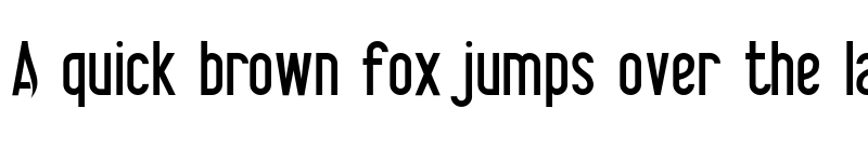 Preview of Vibrolator Regular font