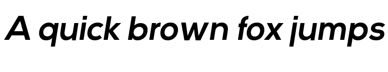 Preview of Vice City Sans Italic Bold Regular font