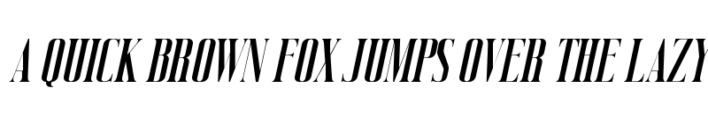 Preview of Vicenza Italic font