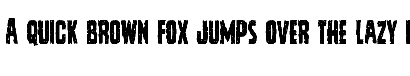 Preview of Vicious Hunger Condensed Condensed font