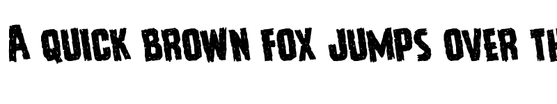 Preview of Vicious Hunger Rotated Regular font