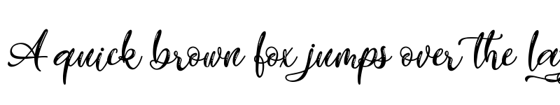 Preview of Vicky Cinthia - Personal Use Regular font