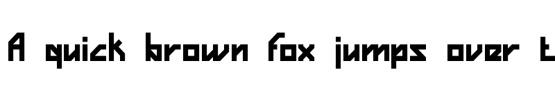 Preview of Vigilance BRK Normal font