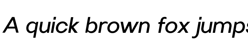 Preview of Villeray Italic font