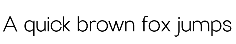 Preview of Villeray Light font