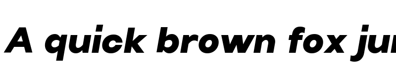 Preview of Villeray Ultra Bold Italic font