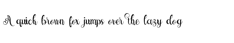 Preview of Vilmada Regular font