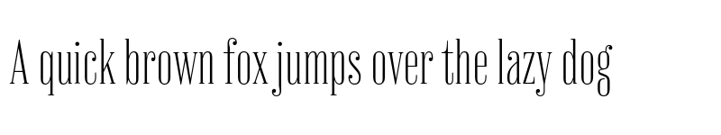 Preview of Vincente ExtraLight font