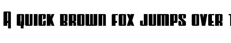 Preview of Vindicator Regular font