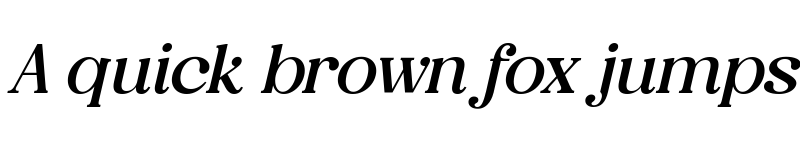 Preview of Vintage Glamore Italic font