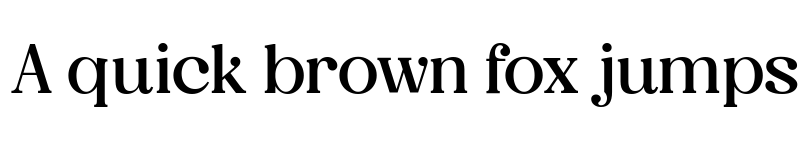 Preview of Vintage Glamore Regular font