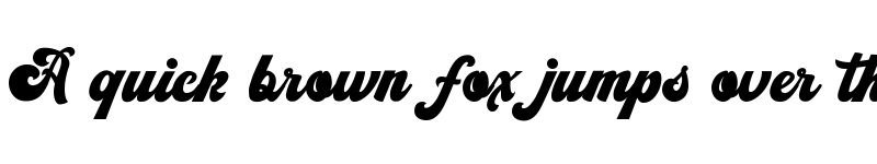 Preview of Vintage King Regular font