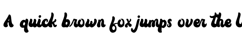 Preview of Vintage Rumble Regular font