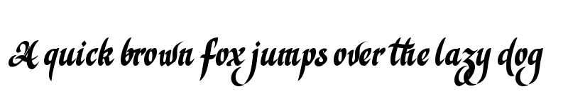 Preview of Violant Cursiva font