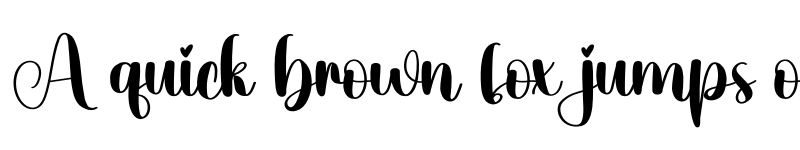 Preview of Violet Regular font