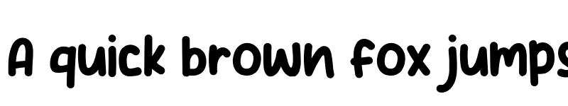 Preview of Violet Smile Regular font