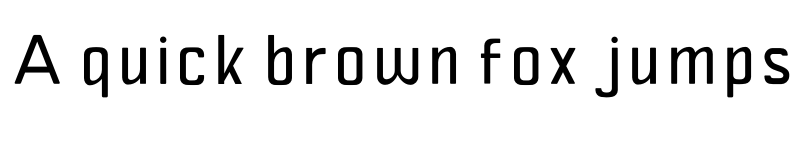 Preview of VIPROX Thin Personal Use font