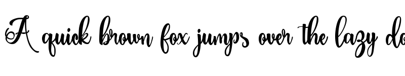 Preview of Virathers shine Regular font