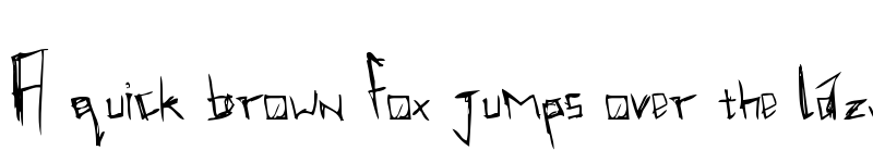 Preview of virmeen t'kirrrl Regular font