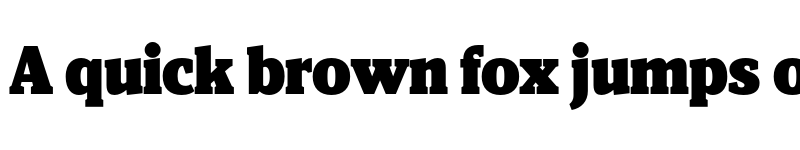 Preview of Viroqua Black font