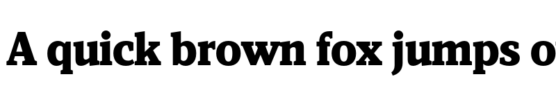 Preview of Viroqua Extrabold font