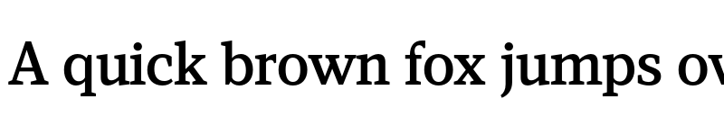 Preview of Viroqua Semibold font