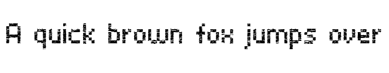 Preview of Virus43 Regular font