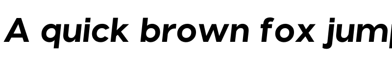 Preview of Visby Extrabold Italic font